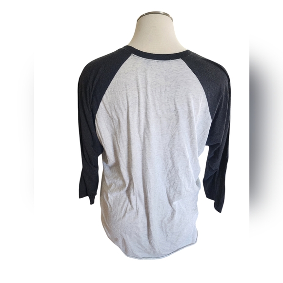 3X Baseball Style Winter Theme Tee - Picture 3 of 6